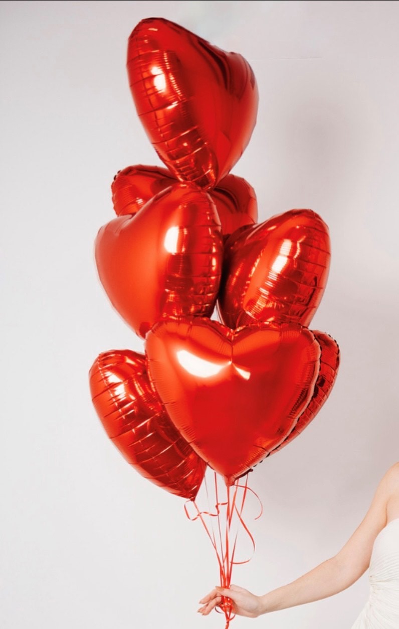 Шарик в форме сердца